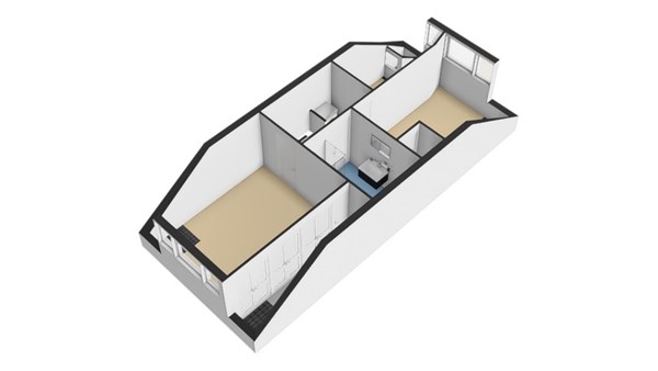 Floorplan - Letlandsestraat 6A, 3028 ED Rotterdam
